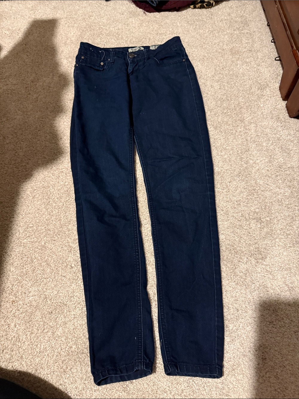 Indigo Rein Straight Leg Dark Blue Jeans